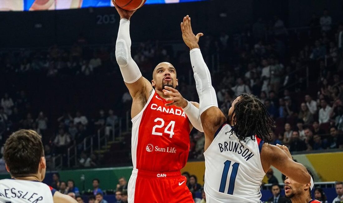 Kanada Basketbol Milli Takımı, ABD'yi uzatmada 127-118 yenerek 2023 FIBA