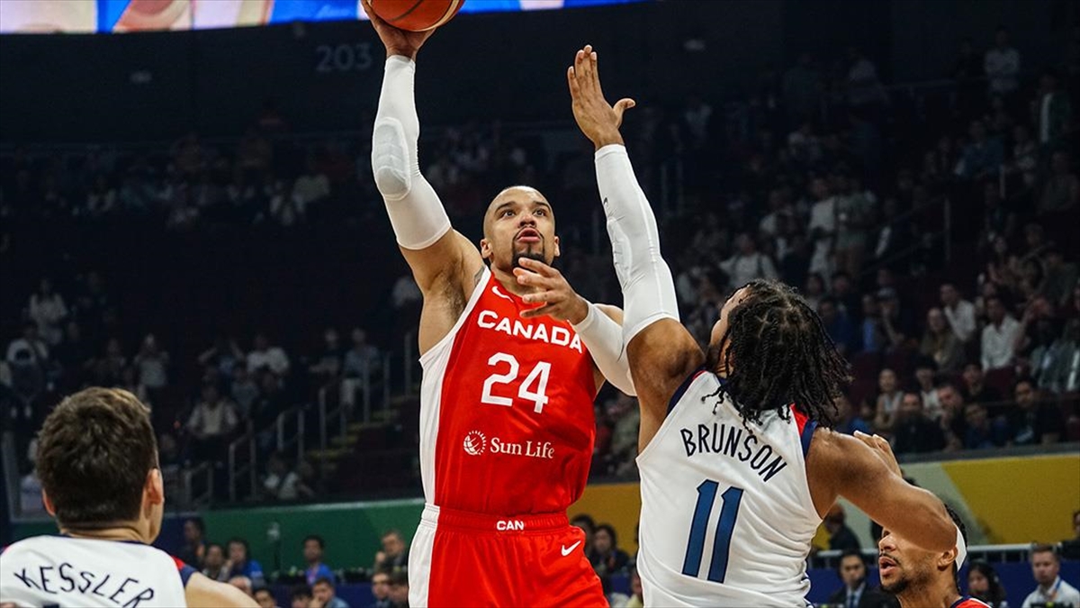 Kanada Basketbol Milli Takımı, ABD'yi uzatmada 127-118 yenerek 2023 FIBA