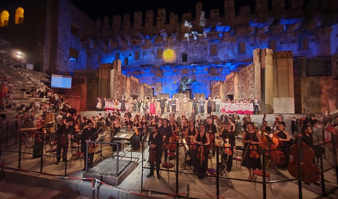 ANTALYA (AA) – 30. Uluslararası Aspendos Opera ve Bale Festivali'nde