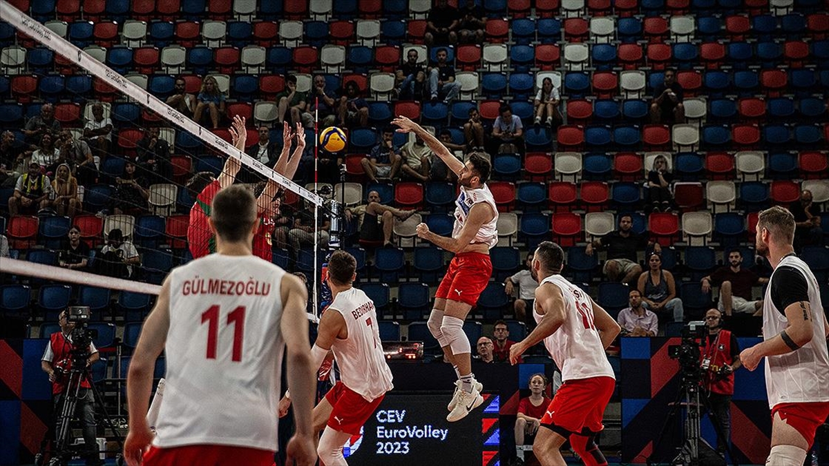 A Milli Erkek Voleybol Takımı, CEV Avrupa Şampiyonası D Grubu'ndaki
