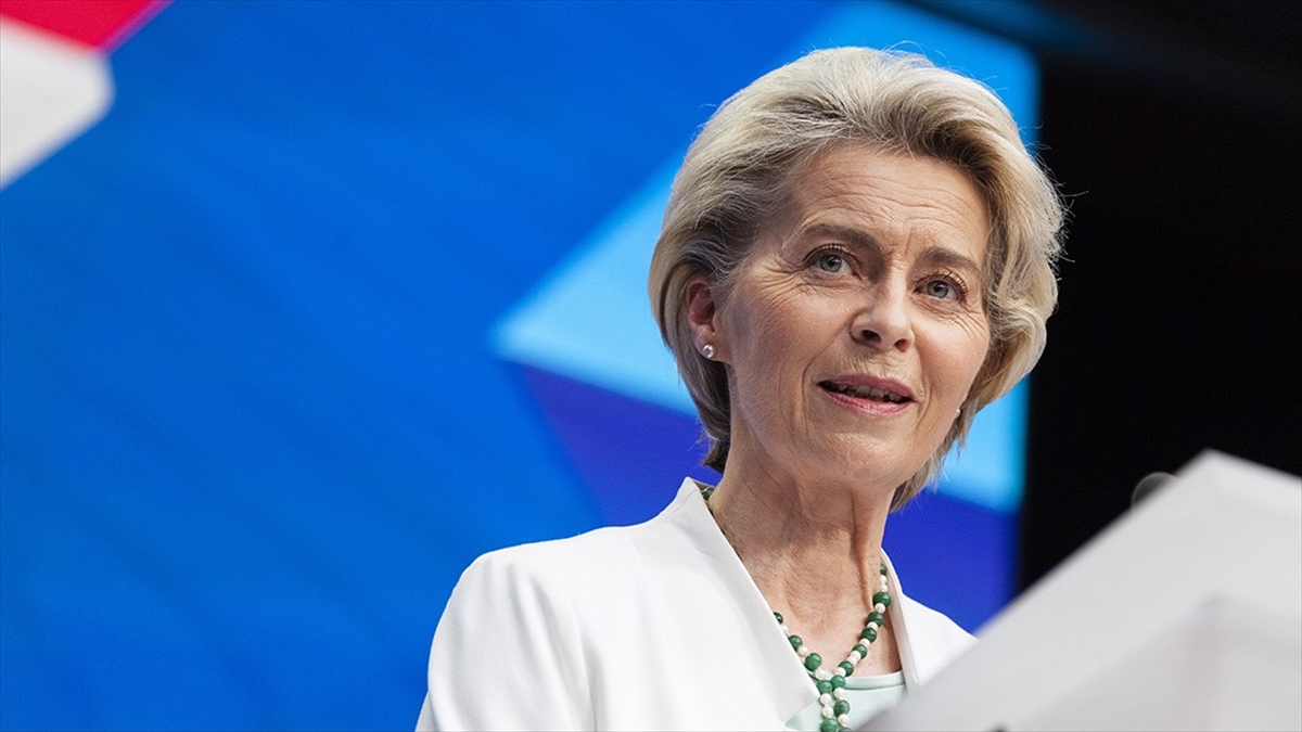 Avrupa Birliği (AB) Komisyonu Başkanı Ursula von der Leyen, 2024