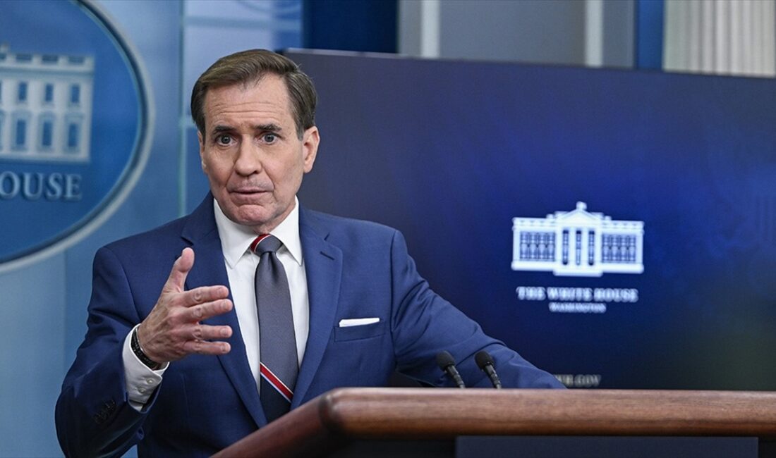 Beyaz Saray Ulusal Güvenlik Konseyi Stratejik İletişim Koordinatörü John Kirby,