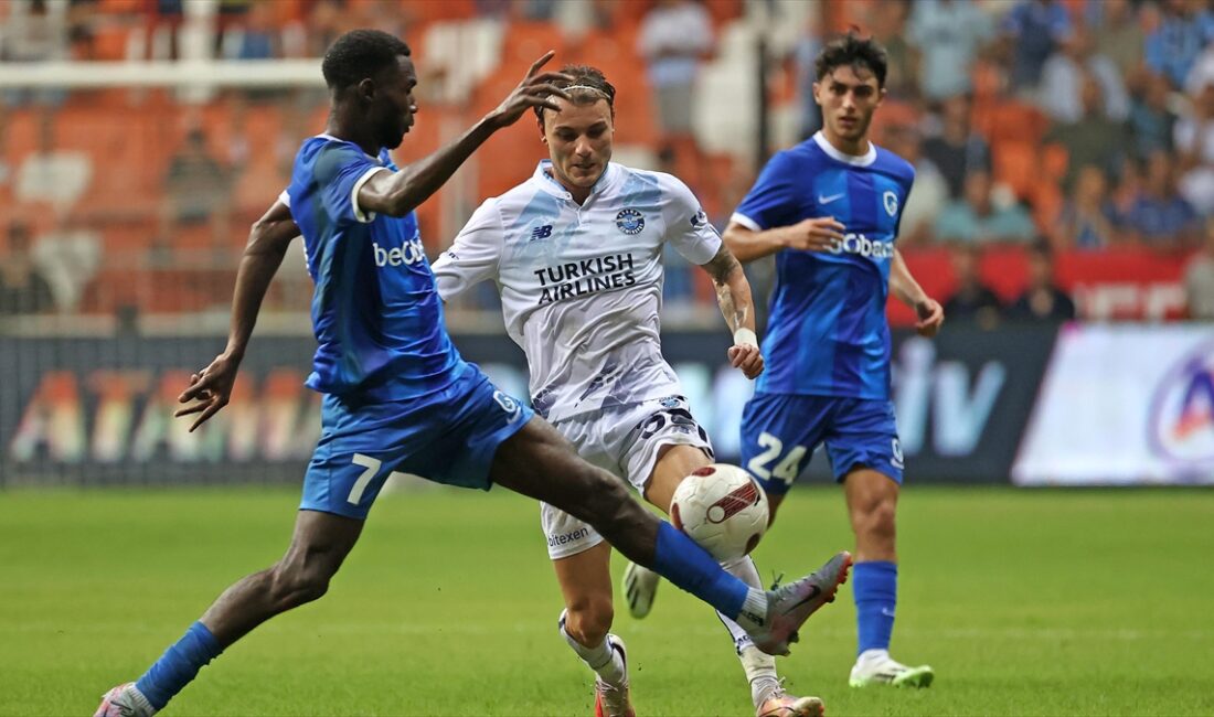 Yukatel Adana Demirspor, UEFA Avrupa Konferans Ligi play-off turunda Belçika