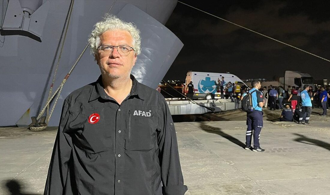 Afet ve Acil Durum Yönetimi (AFAD) Başkan Yardımcısı Hamza Taşdelen,