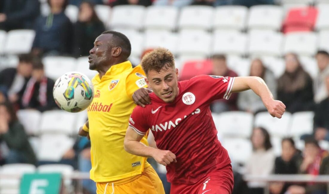 Bitexen Antalyaspor, Trendyol Süper Lig'in 4. haftasında yarın Mondihome Kayserispor'u