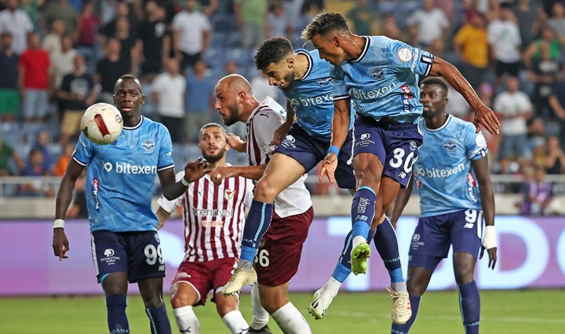 Trendyol Süper Lig'in 4. haftasında Atakaş Hatayspor, Mersin'de konuk ettiği