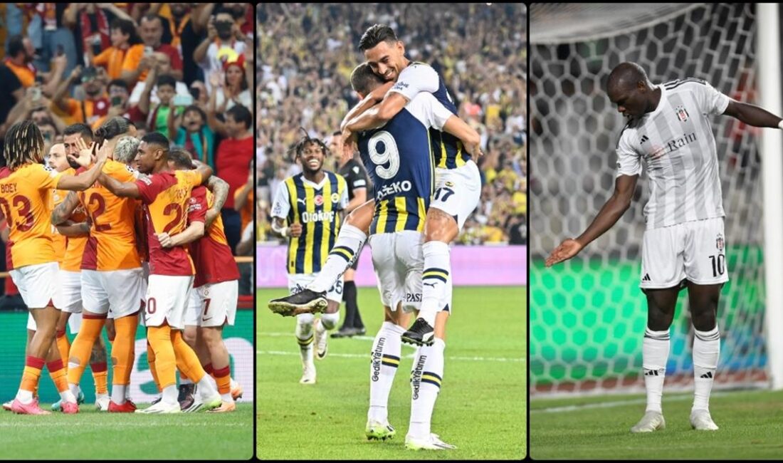 Avrupa kupalarında mücadele eden Galatasaray, Fenerbahçe ve Beşiktaş'ın grup maçları