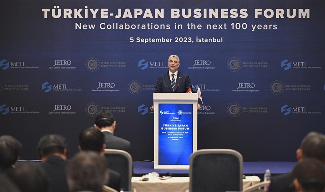 Ticaret Bakanı Ömer Bolat, Türkiye ve Japonya arasındaki ikili ticaret