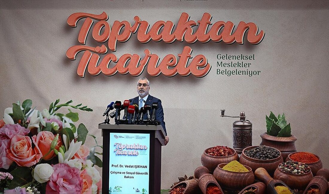 Çalışma ve Sosyal Güvenlik Bakanı Vedat Işıkhan, "Ülkemiz, son yıllarda