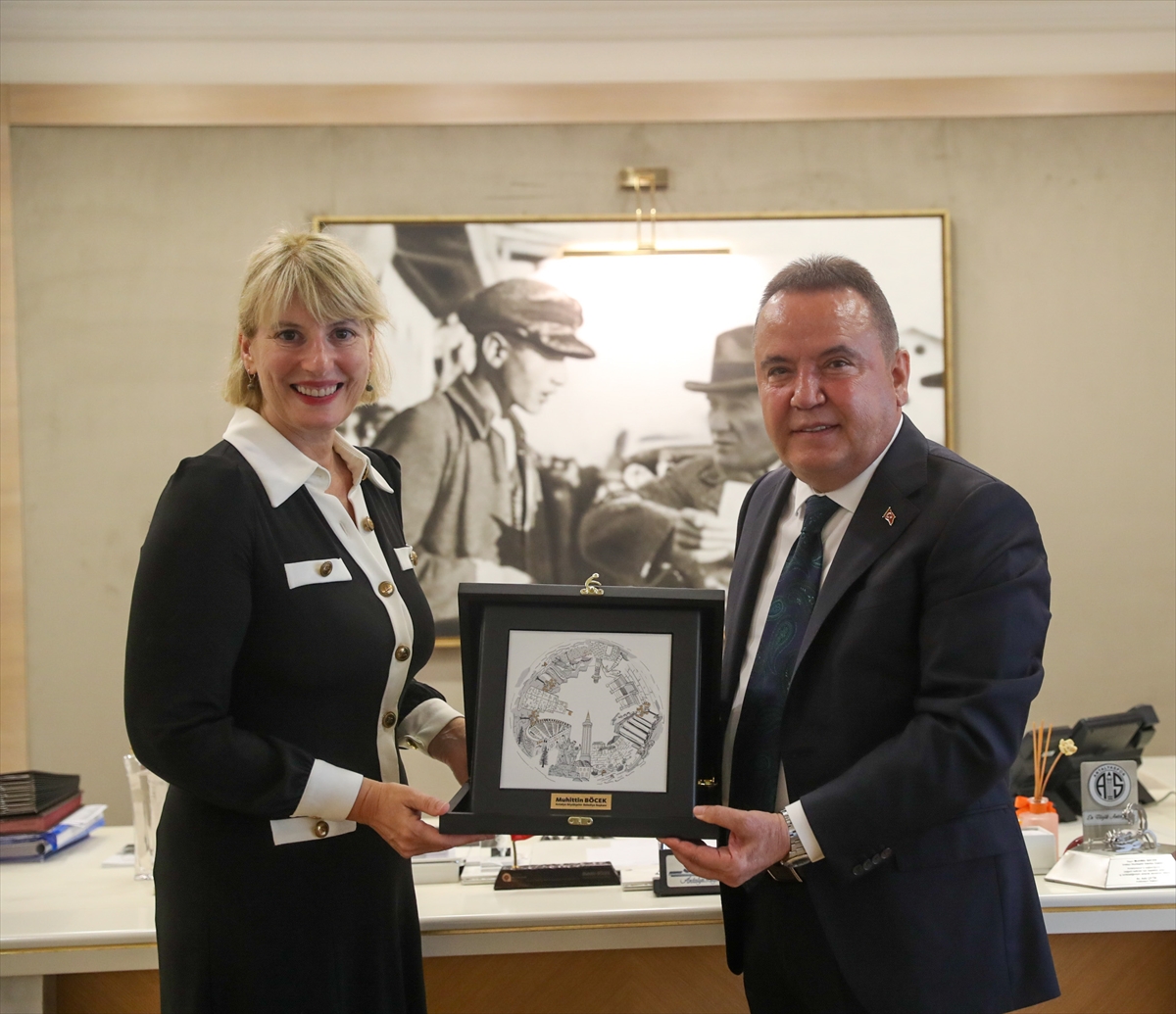ANTALYA (AA) – Birleşik Krallık'ın Ankara Büyükelçisi Jill Morris, Antalya