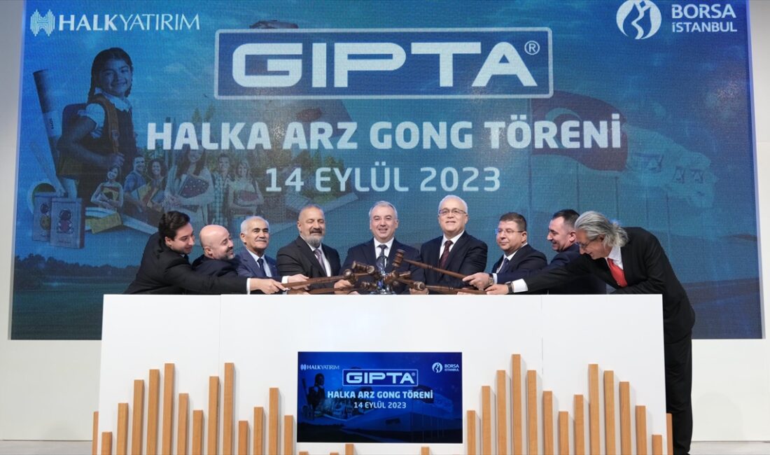 Borsa İstanbul AŞ Genel Müdürü Korkmaz Ergun, GIPTA Ofis'in, toplam