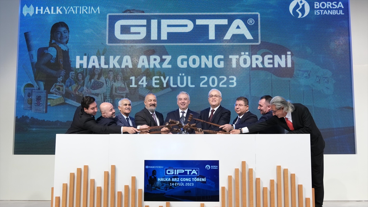 Borsa İstanbul AŞ Genel Müdürü Korkmaz Ergun, GIPTA Ofis'in, toplam