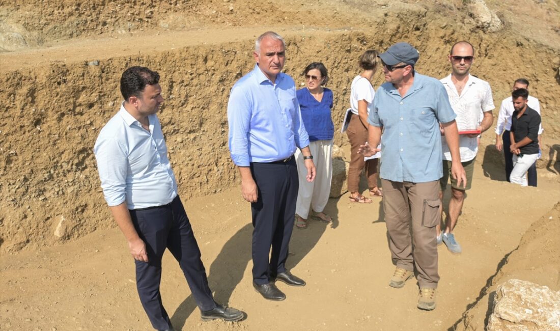 ANTALYA (AA) – Kültür ve Turizm Bakanı Mehmet Nuri Ersoy,
