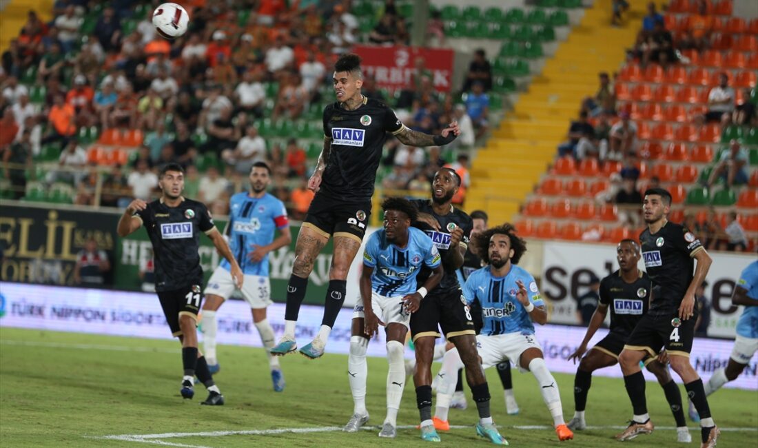 - Corendon Alanyaspor: 3 - Kasımpaşa: 3