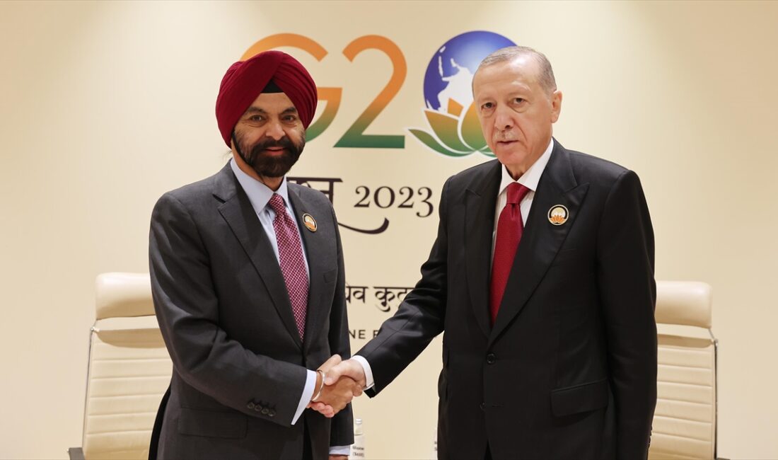 YENI DELHİ (AA) – Görüşmede, Cumhurbaşkanı Erdoğan Banga’yı yeni görevi