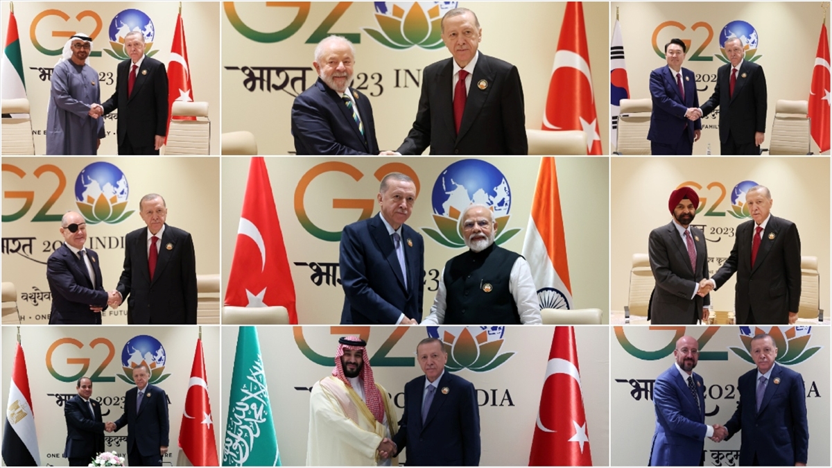 Cumhurbaşkanı Recep Tayyip Erdoğan, Hindistan'ın ev sahipliğindeki 2023 G20 Liderler