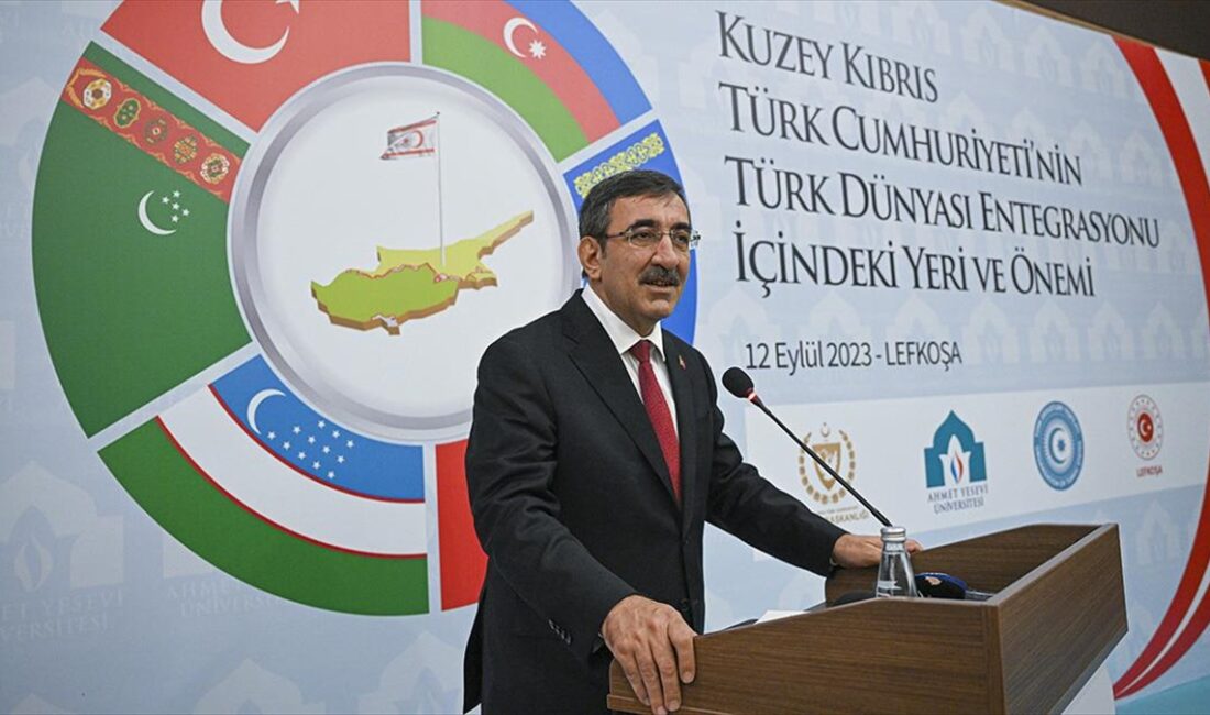 Cumhurbaşkanı Yardımcısı Yılmaz, "Kıbrıs meselesi, Türkiye Yüzyılında çözümsüz kalmayacaktır. Kuzey