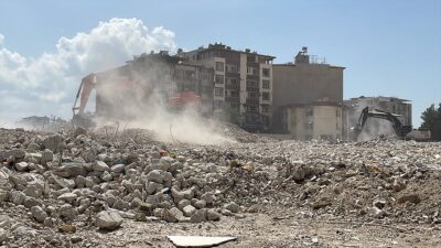 Enkaz kaldırma ve yeniden inşa faaliyetleri için ihtiyaç duyulan kullanılmış