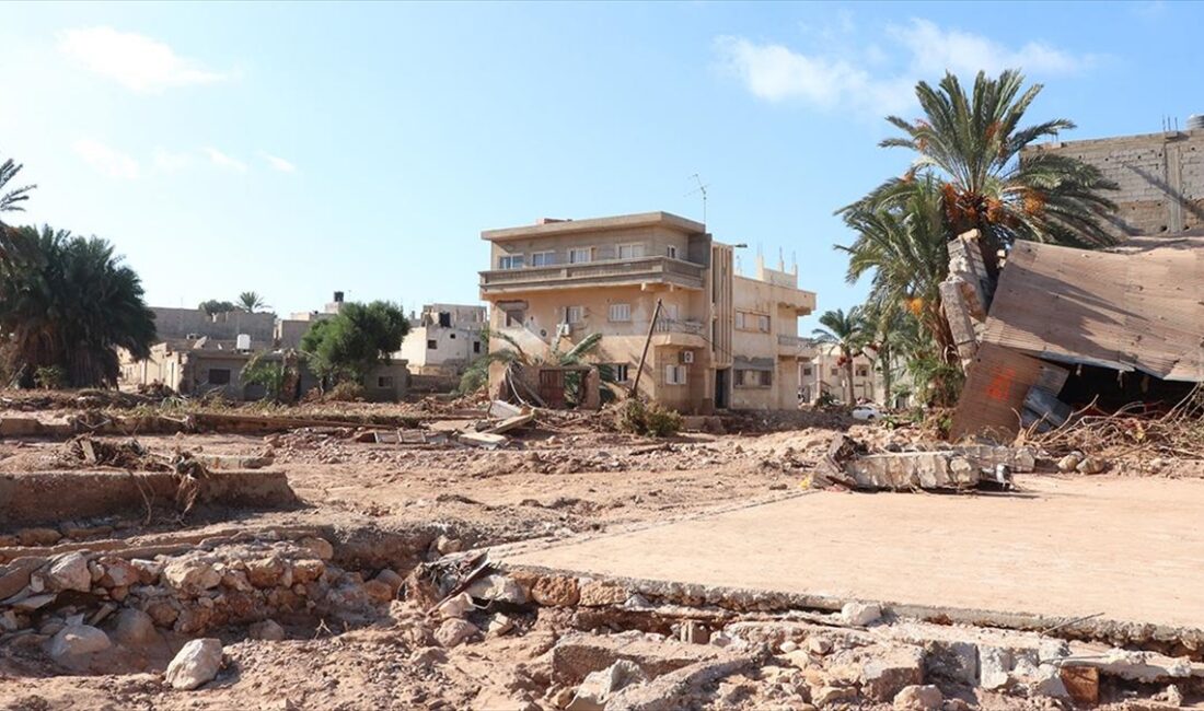 Dünya Sağlık Örgütü (DSÖ), selin vurduğu Libya'nın Derne kentinde hala