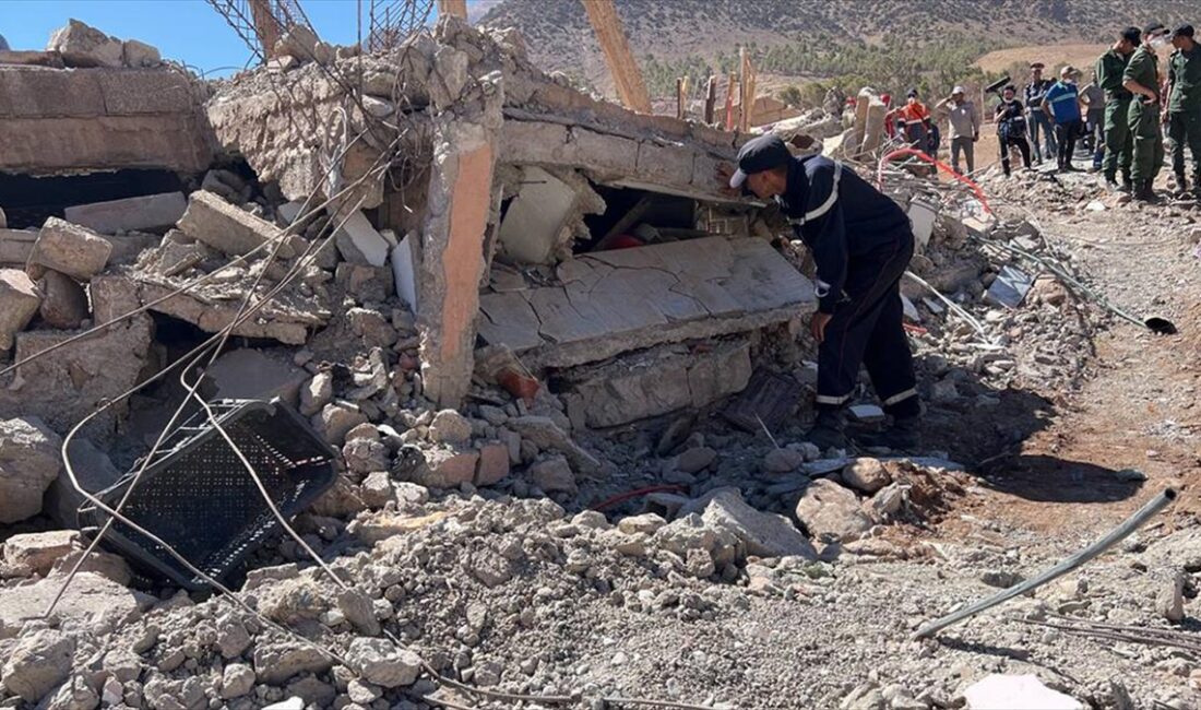 Fas'ta yaşanan yıkıcı depremin ardından can kayıpları artmaya devam ederken,