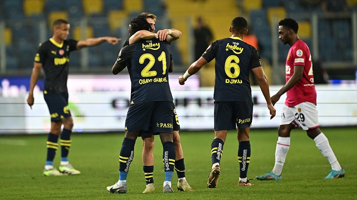 Trendyol Süper Lig'in 4. haftasında Fenerbahçe, deplasmanda MKE Ankaragücü'nü 1-0