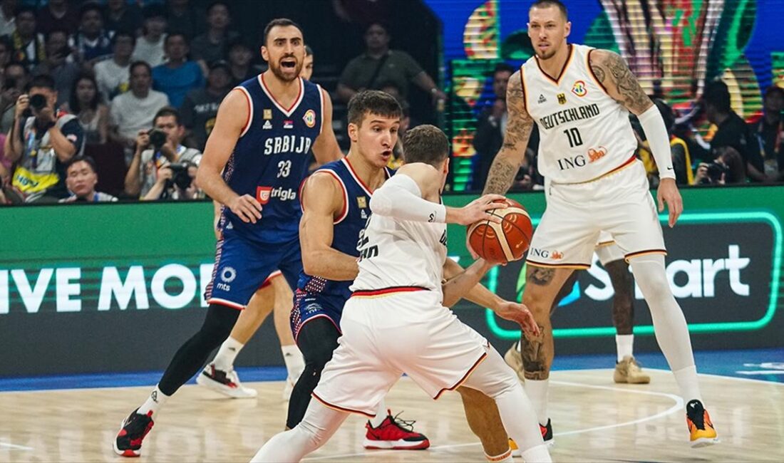 2023 FIBA Dünya Kupası finalinde Sırbistan'ı 83-77 mağlup eden Almanya,