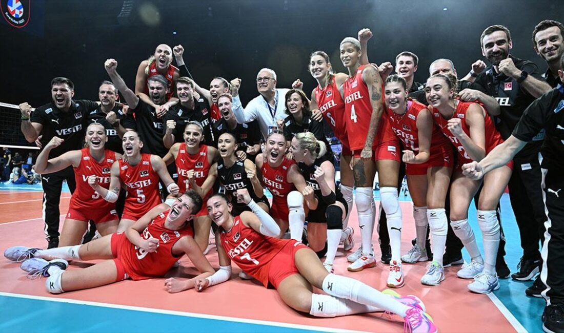 A Milli Kadın Voleybol Takımı, 2023 CEV Avrupa Şampiyonası finalinde