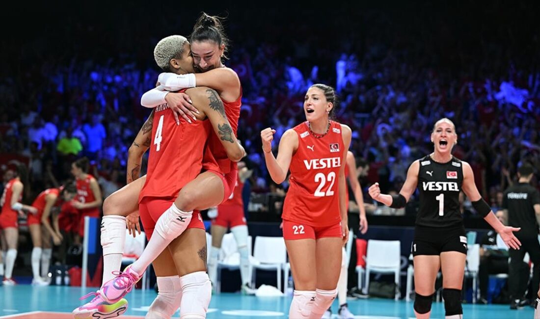 A Milli Kadın Voleybol Takımı, 2023 CEV Avrupa Şampiyonası'nın finalinde