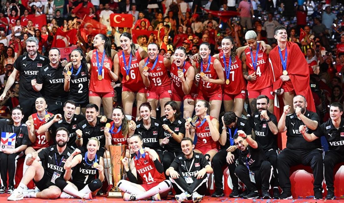 A Milli Kadın Voleybol Takımı, 2023 CEV Avrupa Şampiyonası finalinde