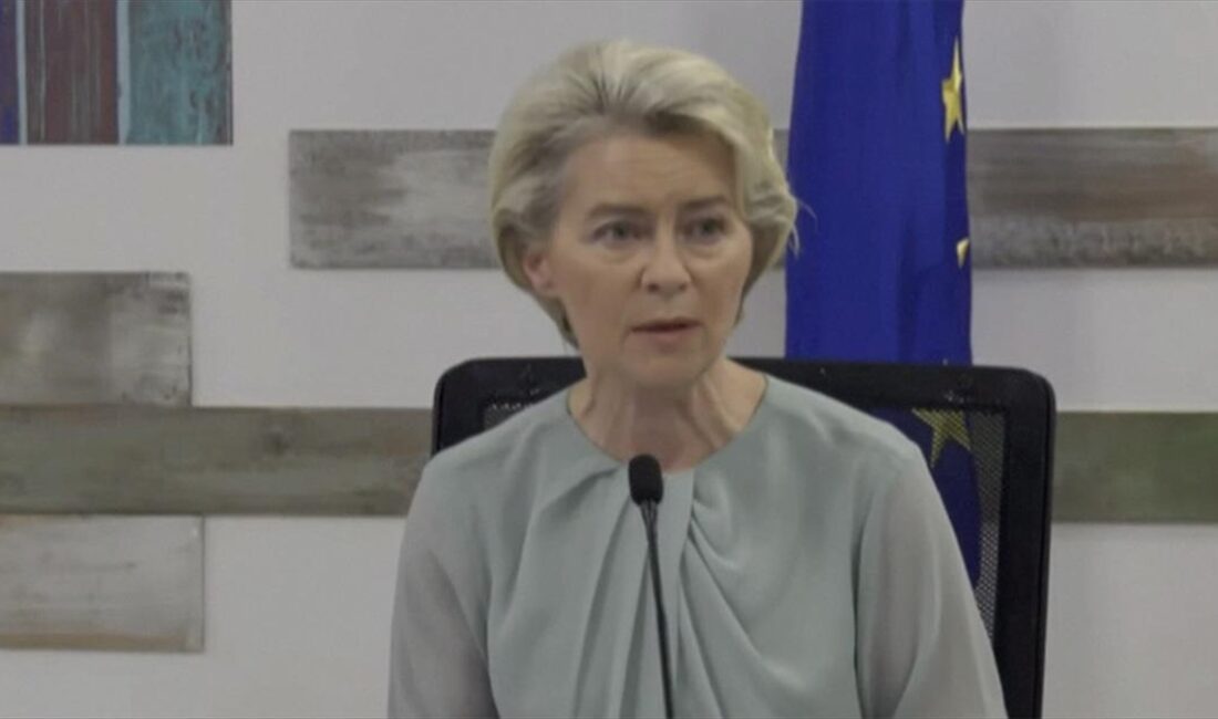 Avrupa Birliği (AB) Komisyonu Başkanı Ursula von der Leyen, son