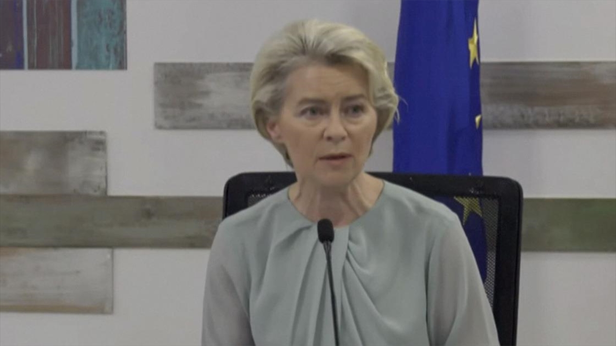 Avrupa Birliği (AB) Komisyonu Başkanı Ursula von der Leyen, son