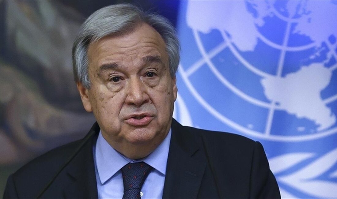Birleşmiş Milletler (BM) Genel Sekreteri Antonio Guterres’in, Rusya Dışişleri Bakanı