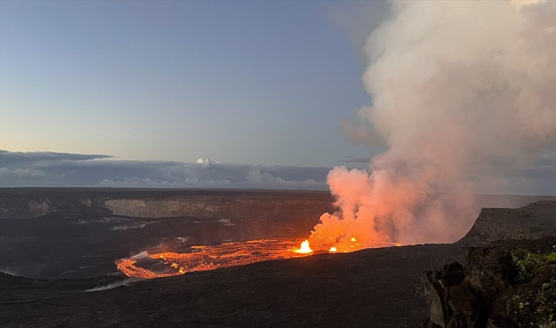 ANKARA (AA) – ABD Jeolojik Araştırma Merkezinin (USGS) Hawaii Yanardağ