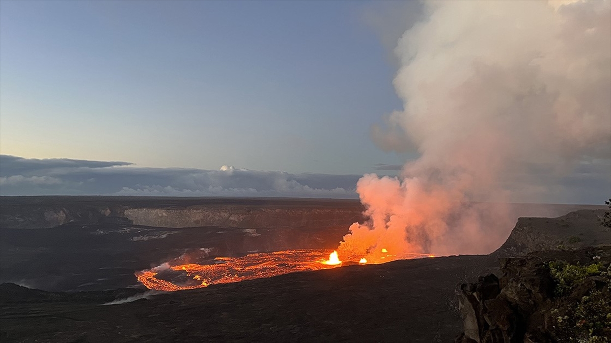 ANKARA (AA) – ABD Jeolojik Araştırma Merkezinin (USGS) Hawaii Yanardağ