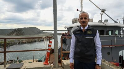 Ulaştırma ve Altyapı Bakanı Abdulkadir Uraloğlu, İyidere Lojistik Limanı'nın Rize'nin