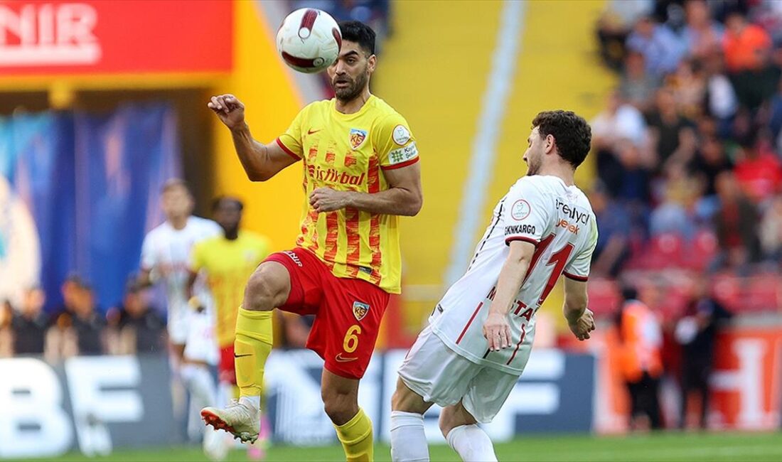 Trendyol Süper Lig'in 5. haftasındaki Mondihome Kayserispor ile Gaziantep FK