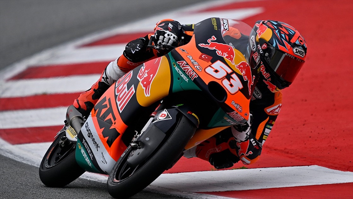 Milli motosikletçi Deniz Öncü, Moto3 Dünya Şampiyonası'nın San Marino'daki 12.