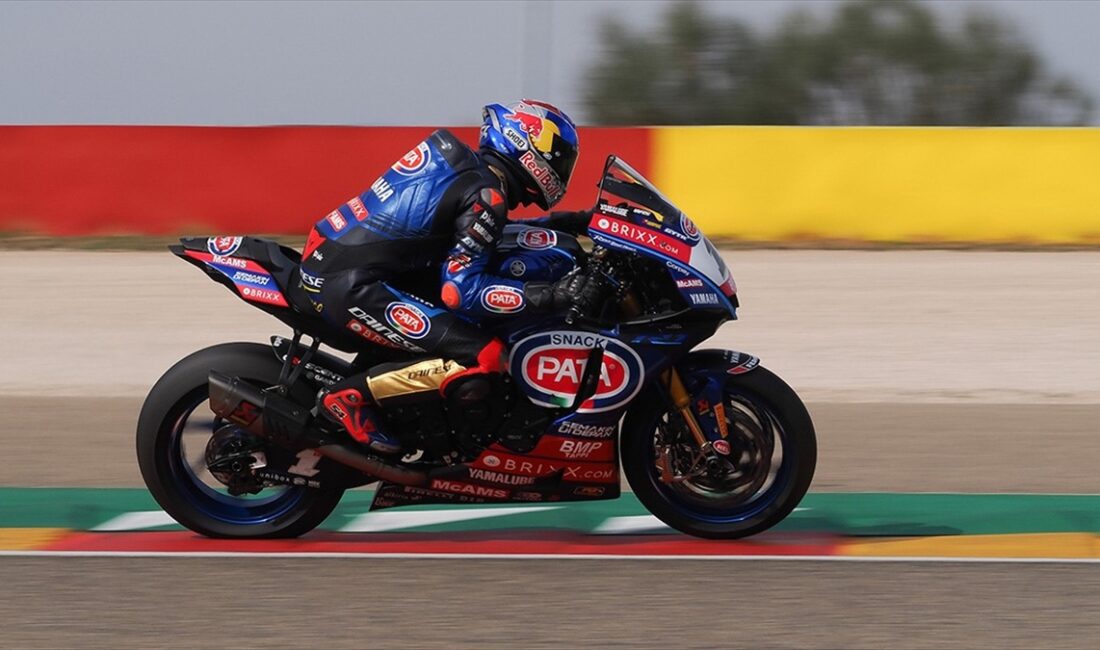 Milli motosikletçi Toprak Razgatlıoğlu, Dünya Superbike Şampiyonası'nda sezonun 9. ayağı
