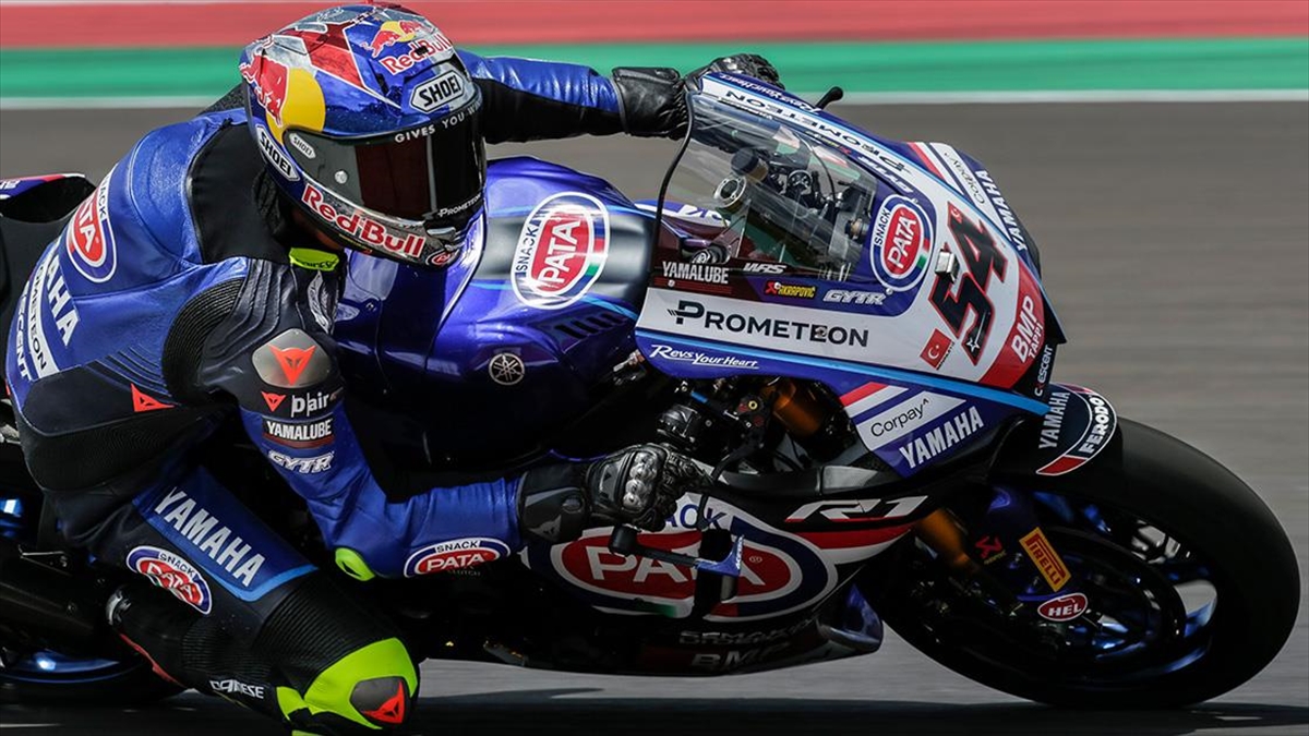 Milli motosikletçi Toprak Razgatlıoğlu, Dünya Superbike Şampiyonası'nda sezonun 9. ayağı