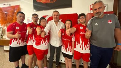 İtalya'da devam eden Avrupa Şampiyonası'nda Türkiye'yi temsil eden down sendromlu