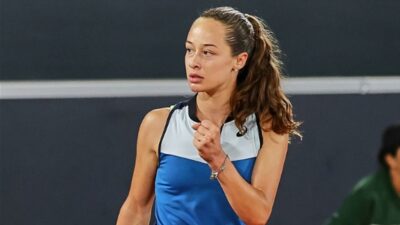 Milli tenisçi Zeynep Sönmez, Slovenya'da düzenlenen WTA 125 turnuvasında kariyerinde