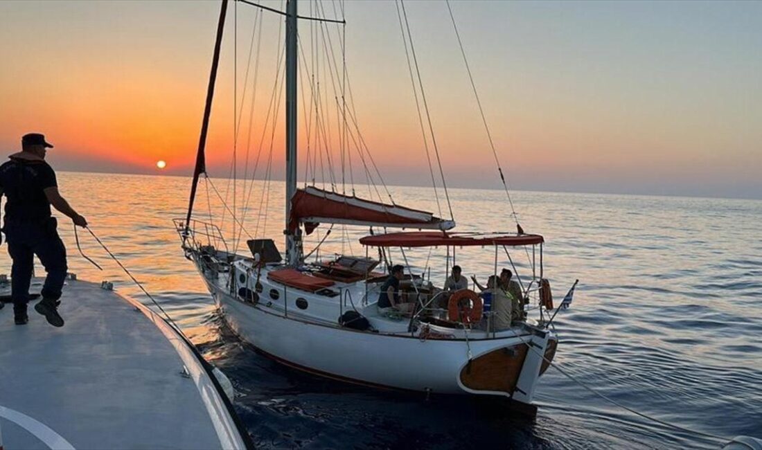 Muğla'nın Fethiye ilçesinde deniz yoluyla yurt dışına kaçmaya çalışan 41