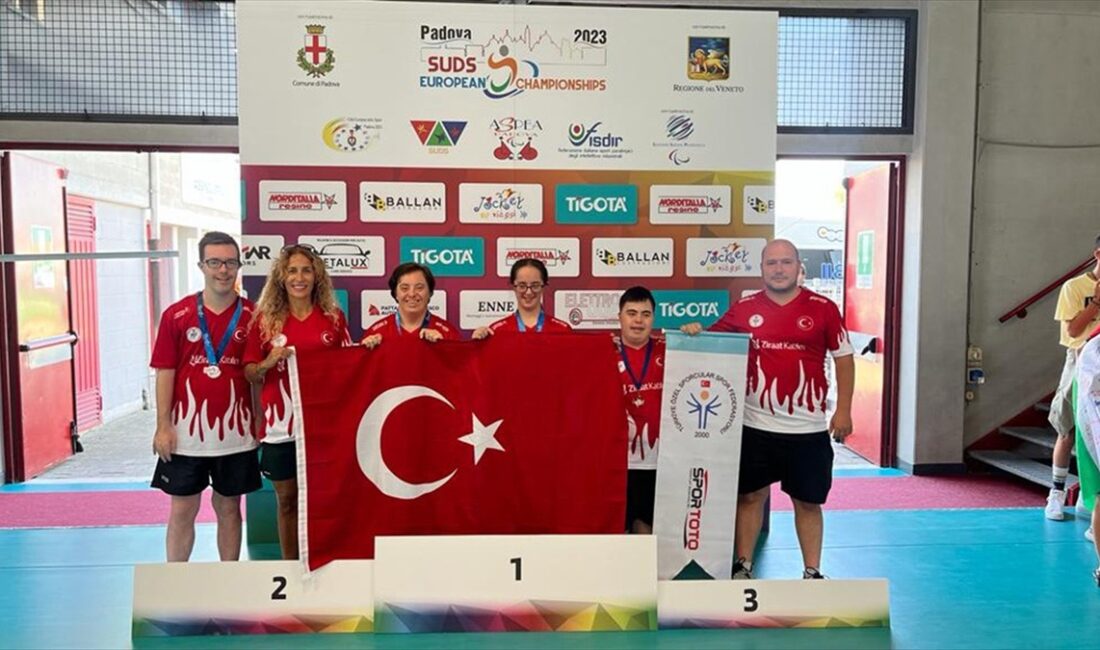 İtalya'da devam eden Down Sendromlular Avrupa Şampiyonası'nın yedinci gününde özel