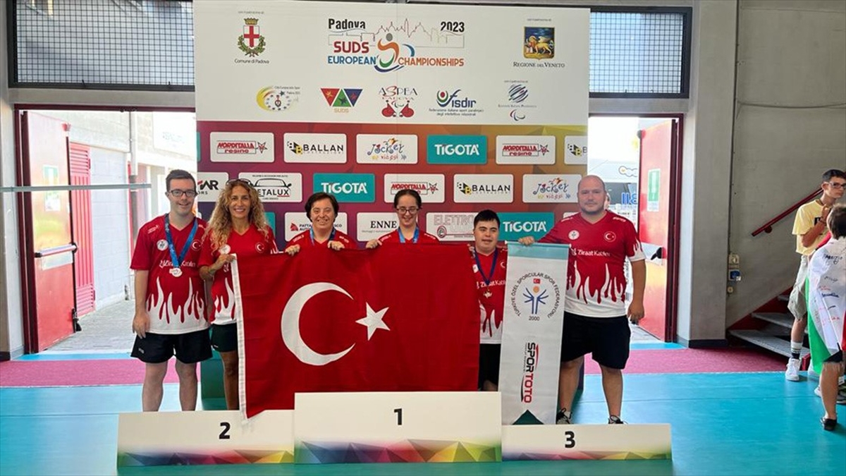 İtalya'da devam eden Down Sendromlular Avrupa Şampiyonası'nın yedinci gününde özel