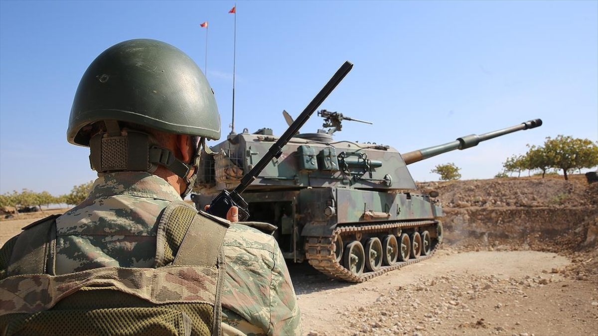 Milli Savunma Bakanlığı (MSB), Suriye'nin kuzeyindeki Fırat Kalkanı bölgesinde saldırı