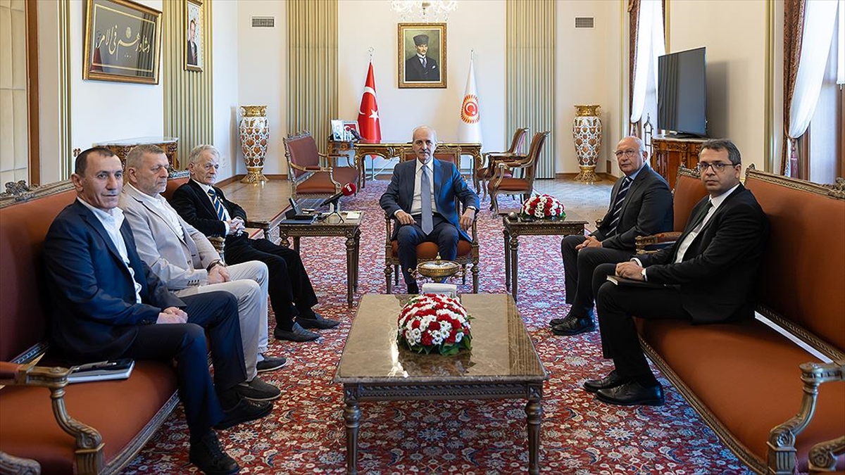 TBMM Başkanı Numan Kurtulmuş, "Uluslararası bütün platformlarda Kırım'ın ve ardından