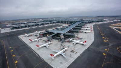 Türk Hava Yollarının (THY) ağustosta taşıdığı yolcu sayısı geçen yılın