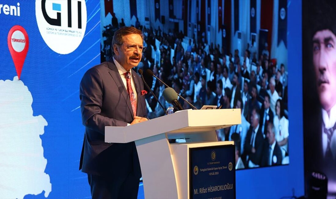TOBB Başkanı Hisarcıklıoğlu: Kafkaslar ve Orta Asya'ya, Türkgözü ile daha güçlü şekilde bağlanmış olacağız Türkiye Odalar ve Borsalar Birliği (TOBB) Başkanı Rifat Hisarcıklıoğlu, "Bugünden