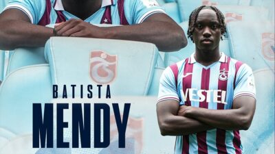 Trabzonspor Kulübü, Angers SCO'da forma giyen Batista Adelino Mendy ile