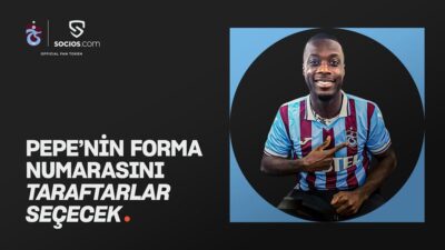 Trabzonspor'un prensipte anlaşma sağladığı Fildişi Sahilli futbolcu Nicolas Pepe'nin forma